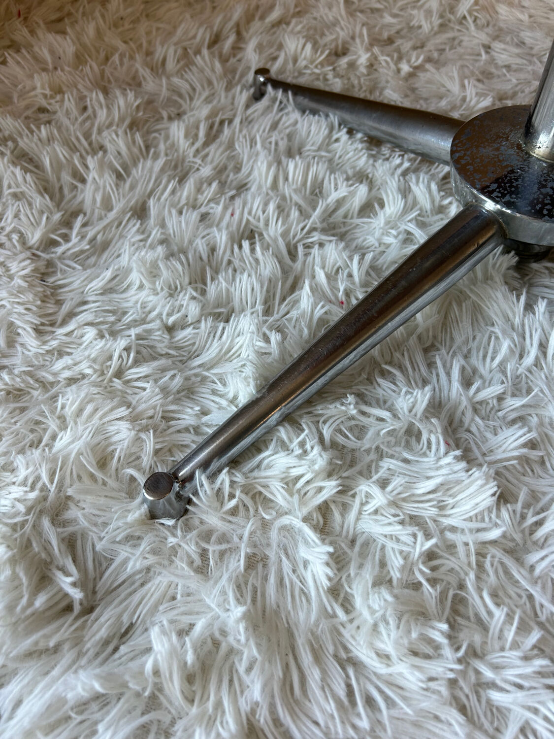 Knoll chair and footrest 1960s