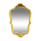 Old baroque gilded mirror