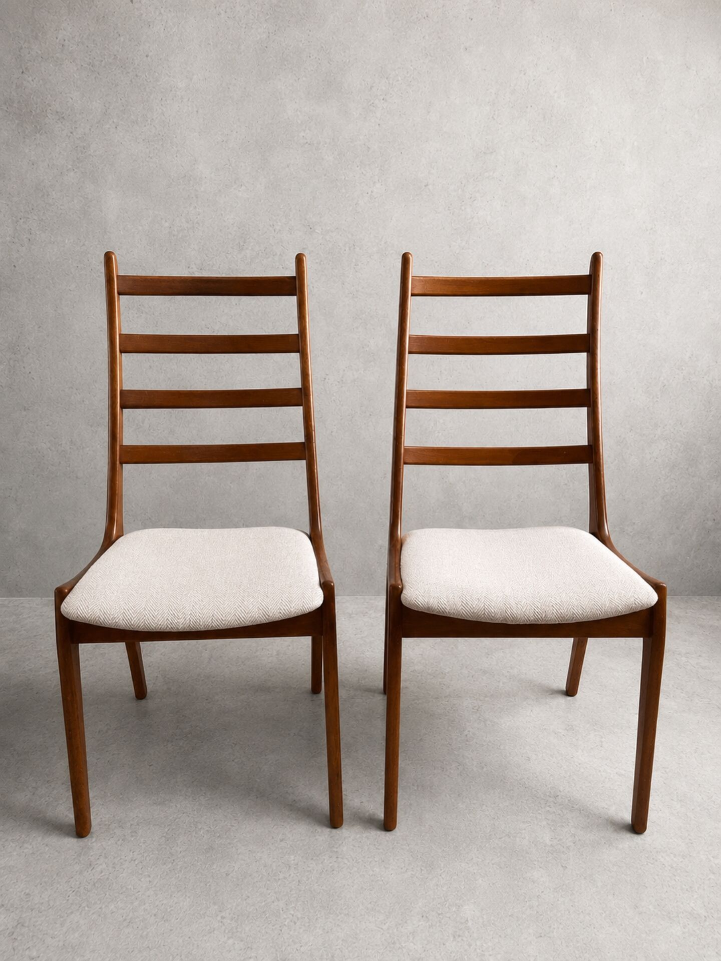 Teak chairs by Kristiansen for KS Møbler, Denmark, 1960s