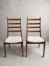 Chaises en teck par Kristiansen pour KS Møbler, Danemark, 1960s