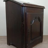Old Louis XIV period oratory in solid walnut (late 17th century)