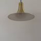 Vintage Danish design lamp in style of Semi pendel - Golden space age lamp