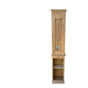 Small wardrobe in raw wood