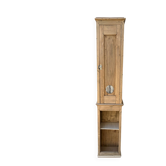 Small wardrobe in raw wood