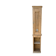 Small wardrobe in raw wood
