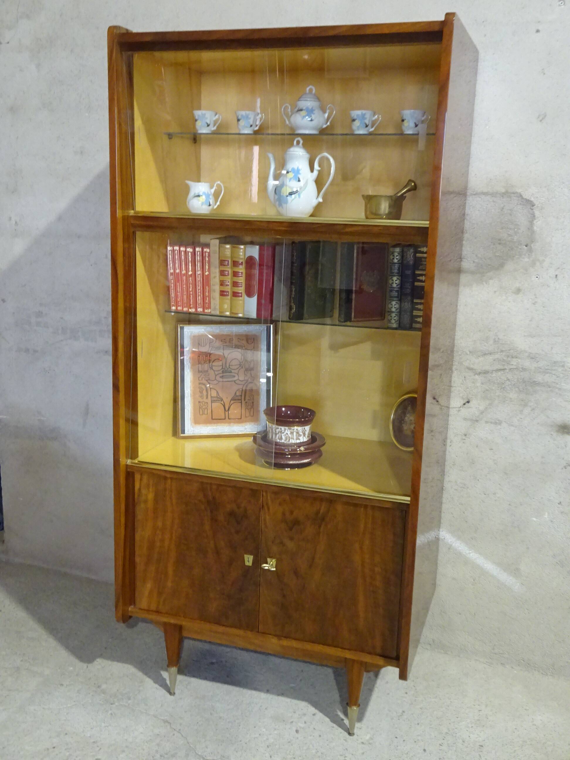 Vintage display cabinet Maison Capelle