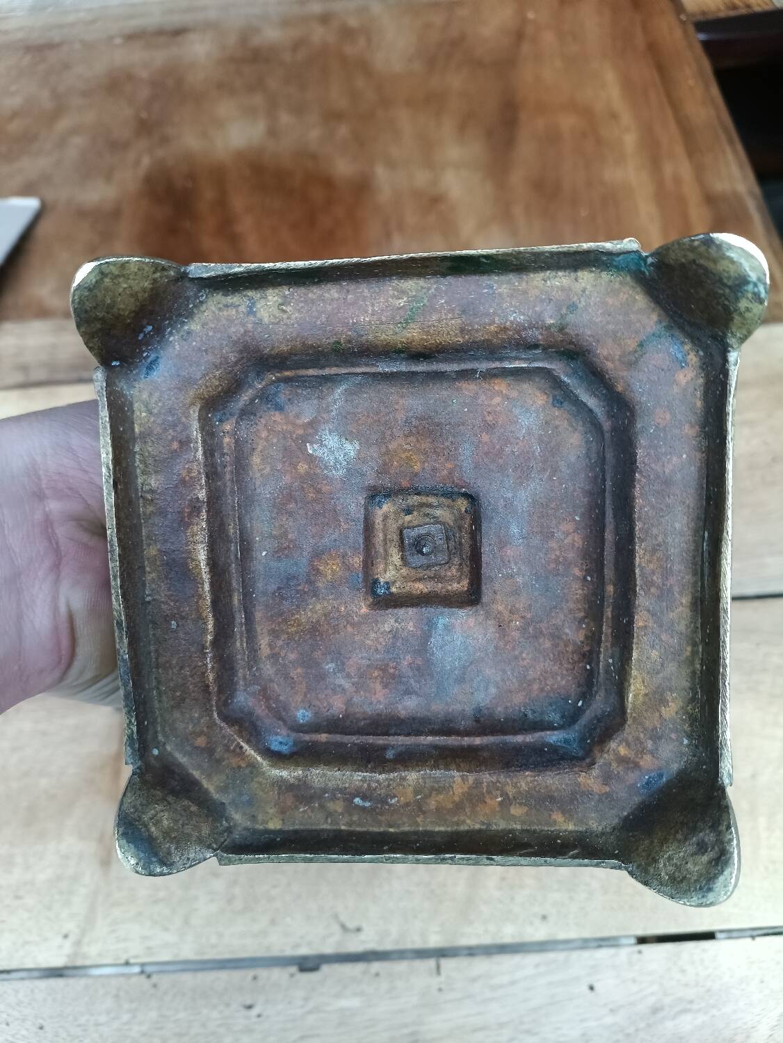 Bougeoir second Empire en bronze