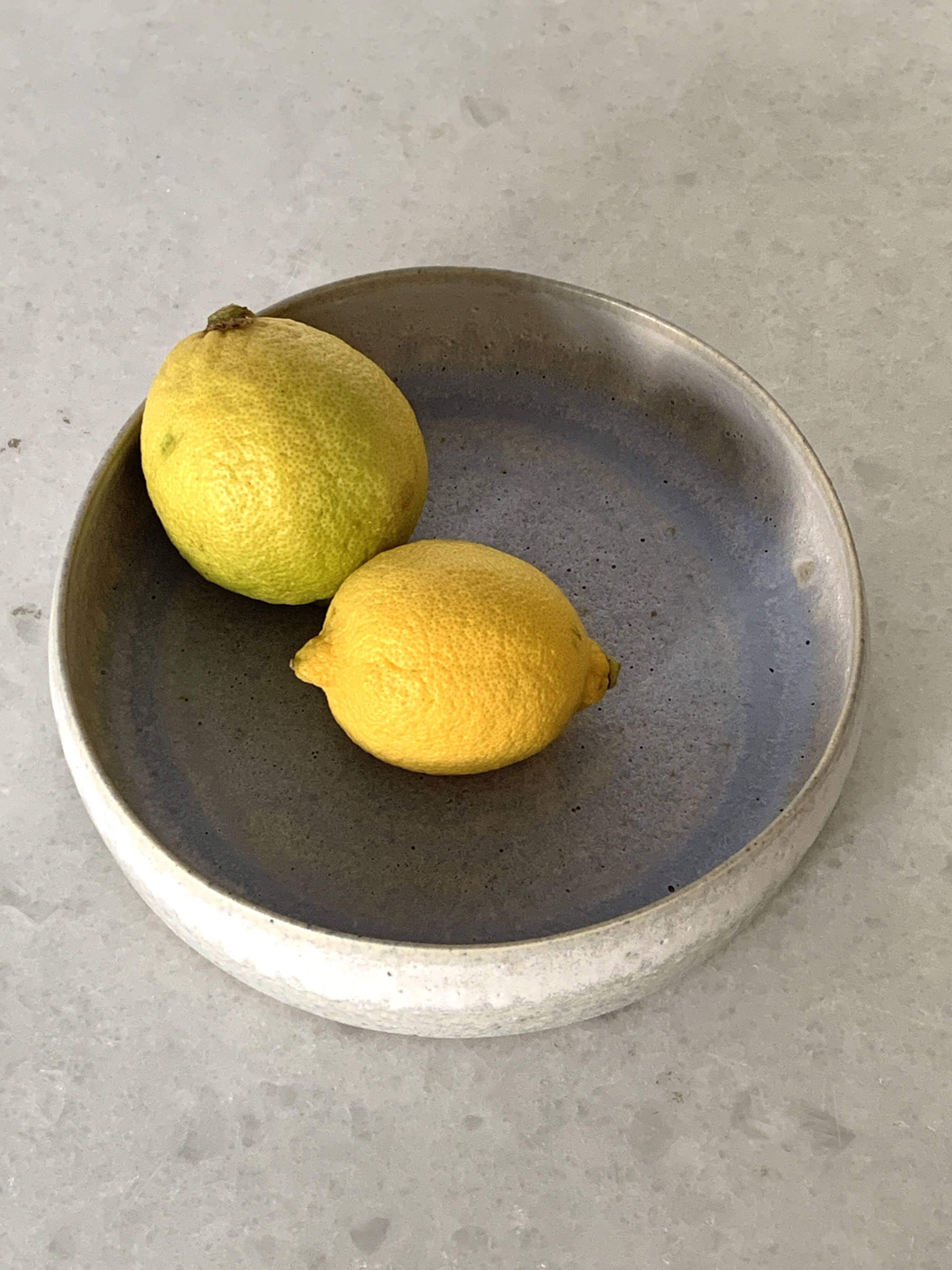 Artisanal stoneware bowl