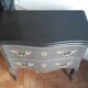 Commode patiné style Louis XV 2 tiroirs