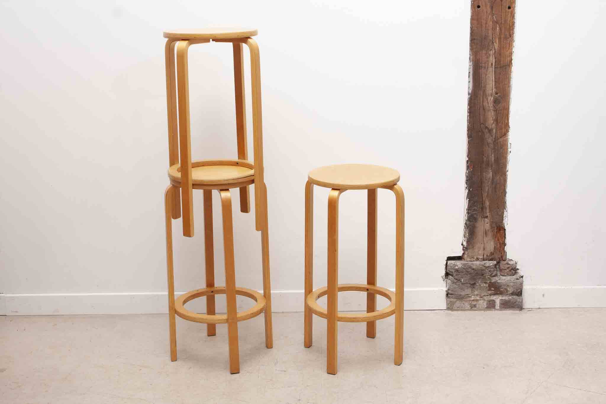 Tabouret de bar Ikea vintage en bois