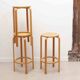 Tabouret de bar Ikea vintage en bois