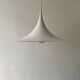 White tulip pendant by Bonderup Fog and Monrup, Danish design 1970