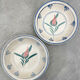 Vintage L Hand Painted Bowl