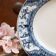 Adderleys Ltd Plate motif Nankin Made in 1912 Blue and white stoneware plate