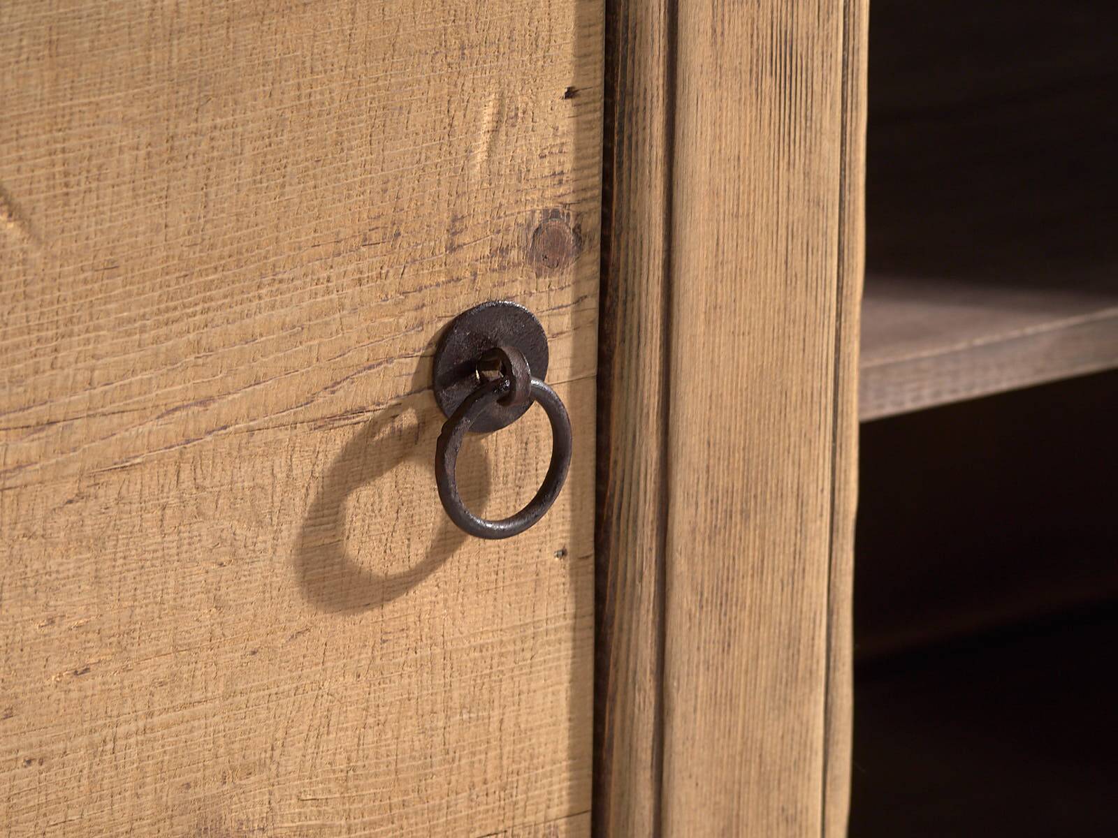 Antique solid wood sideboard (c.1900) #18