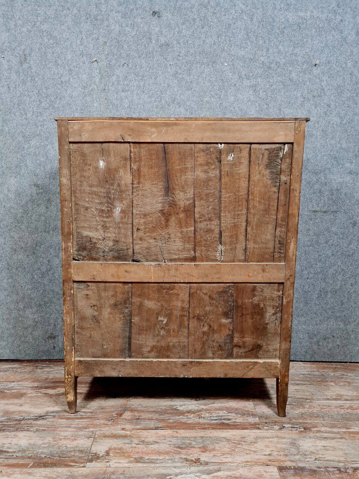 Secretary Louis XV era in solid walnut around 1750