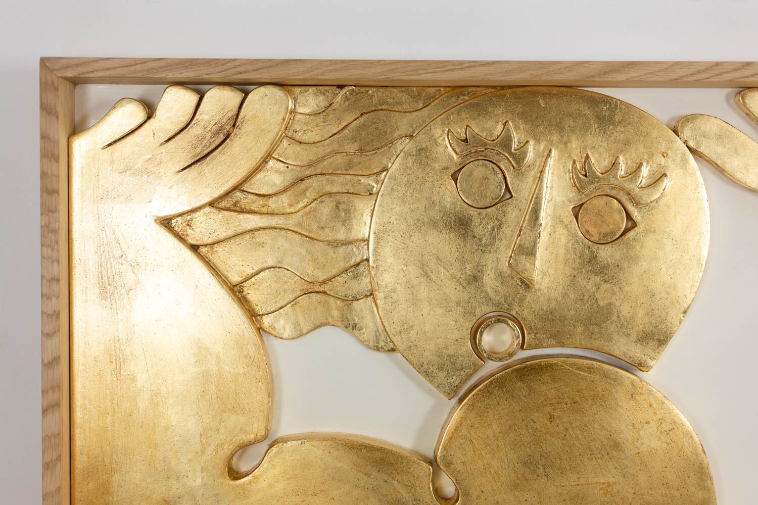 Relief panel "I swim in happiness". Contemporary.