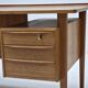 Bureau d'écriture vintage danois en teck par Peter Løvig Nielsen pour Løvig, années 1960