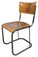 Chaise d'atelier vintage, années 1960