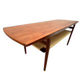 Danish coffee table in teak 1950