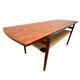 Table basse danoise en teck 1950