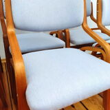 Set of Six Chairs by L. Volák for Dřevopodnik Holešov, Czechoslovakia, 1960s