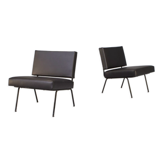 Low back lounge chairs for Knoll International set/2