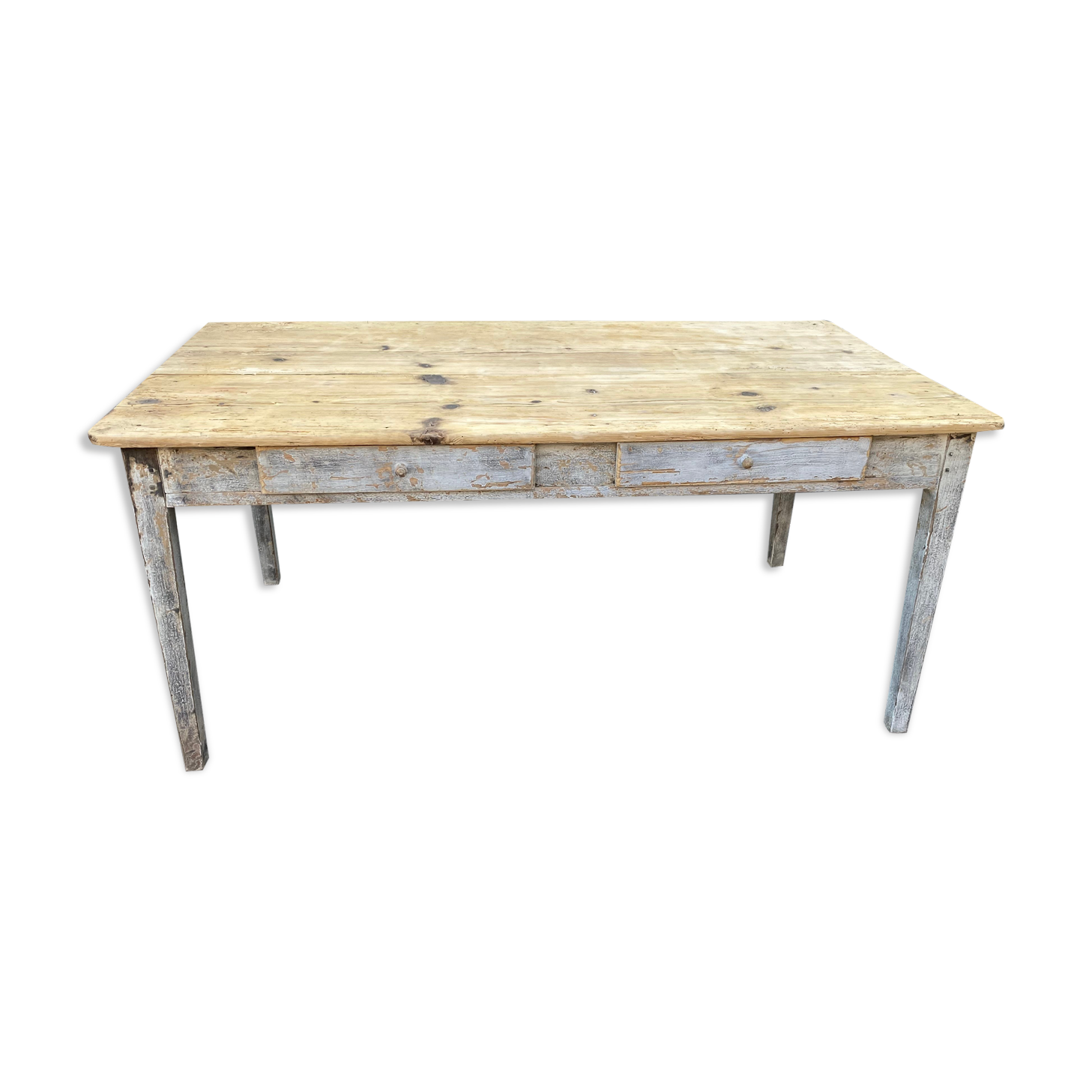 Ancient table in fir