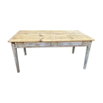Ancient table in fir