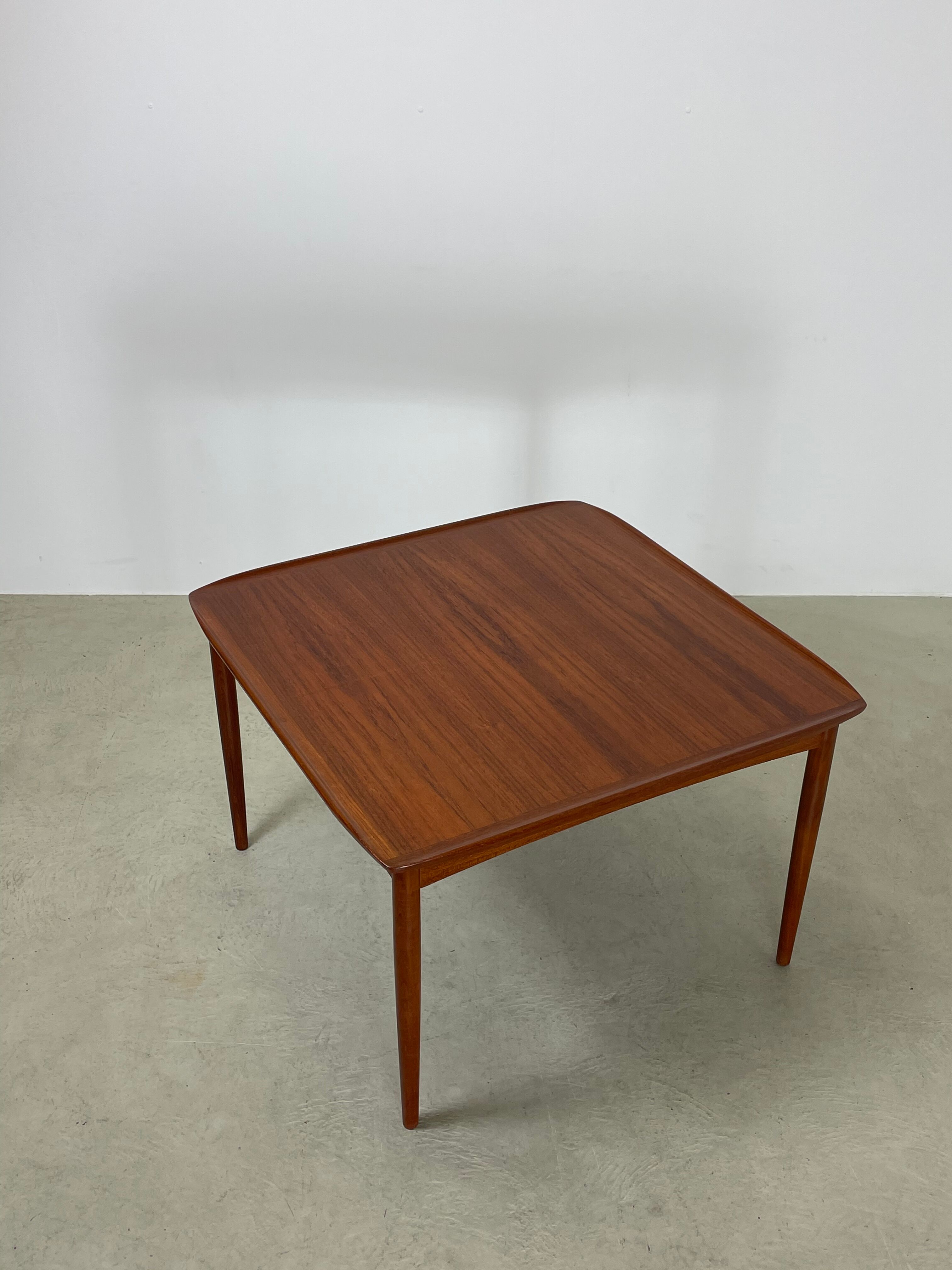 Danish MidCentury Teak Coffee Table by Mobelintarsia 1960s