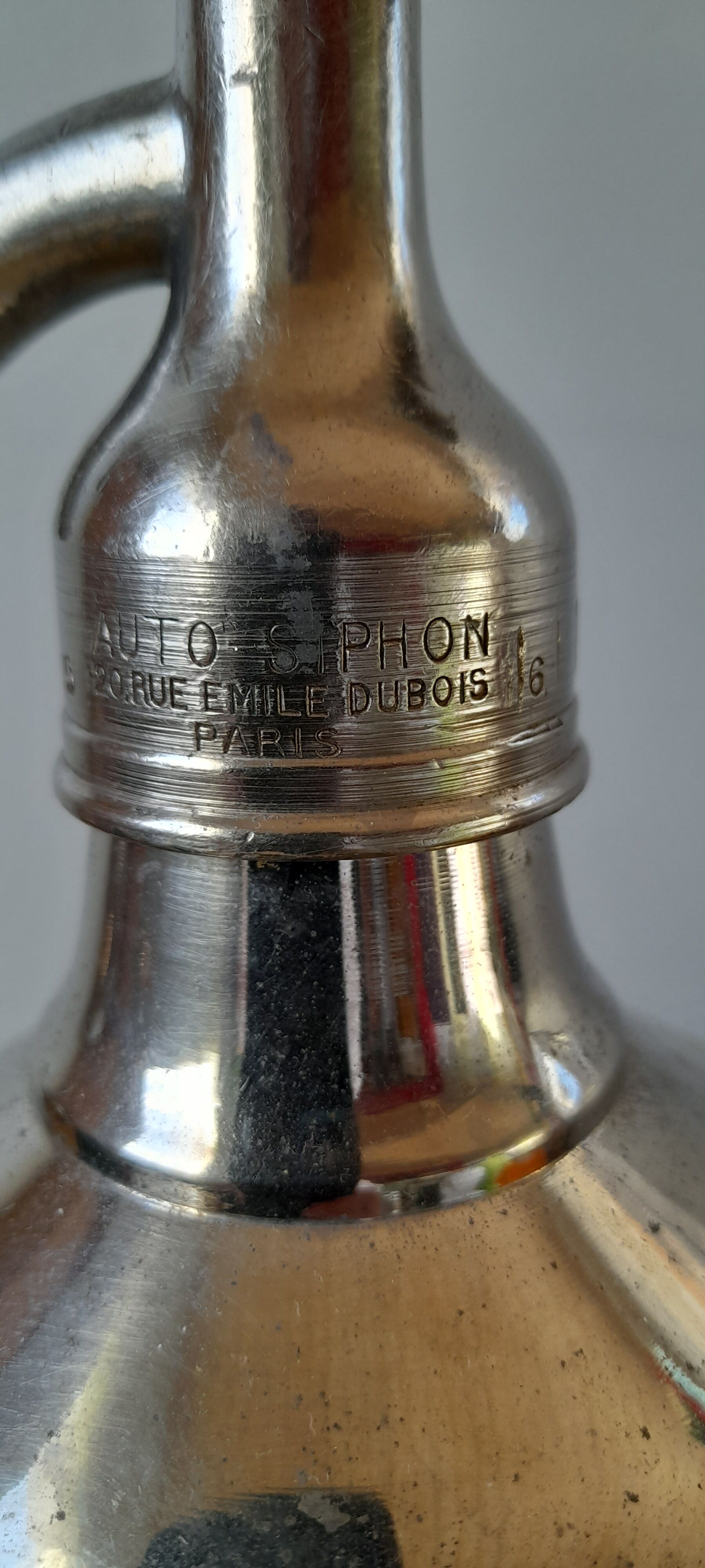 Seltz water siphon 1948