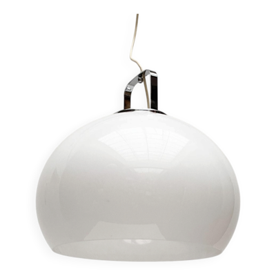 Lampe suspension Zurigo de l'ère spatiale italienne du milieu du siècle par Luigi Massoni pour Guzzini