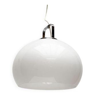 Zurich suspension lamp from the Italian space age of the mid-century by Luigi Massoni for Guzzini.