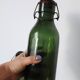 Pair of old green glass jars/bottles – models 1/2 and 1 1/