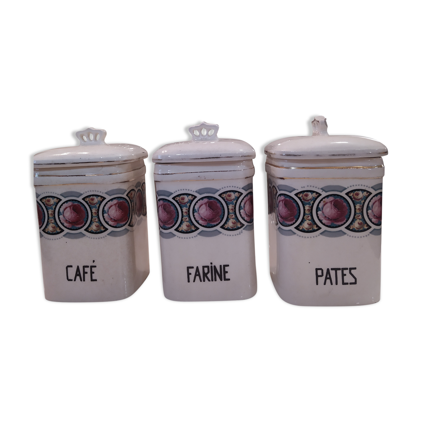 Pots en porcelaine pour cuisine