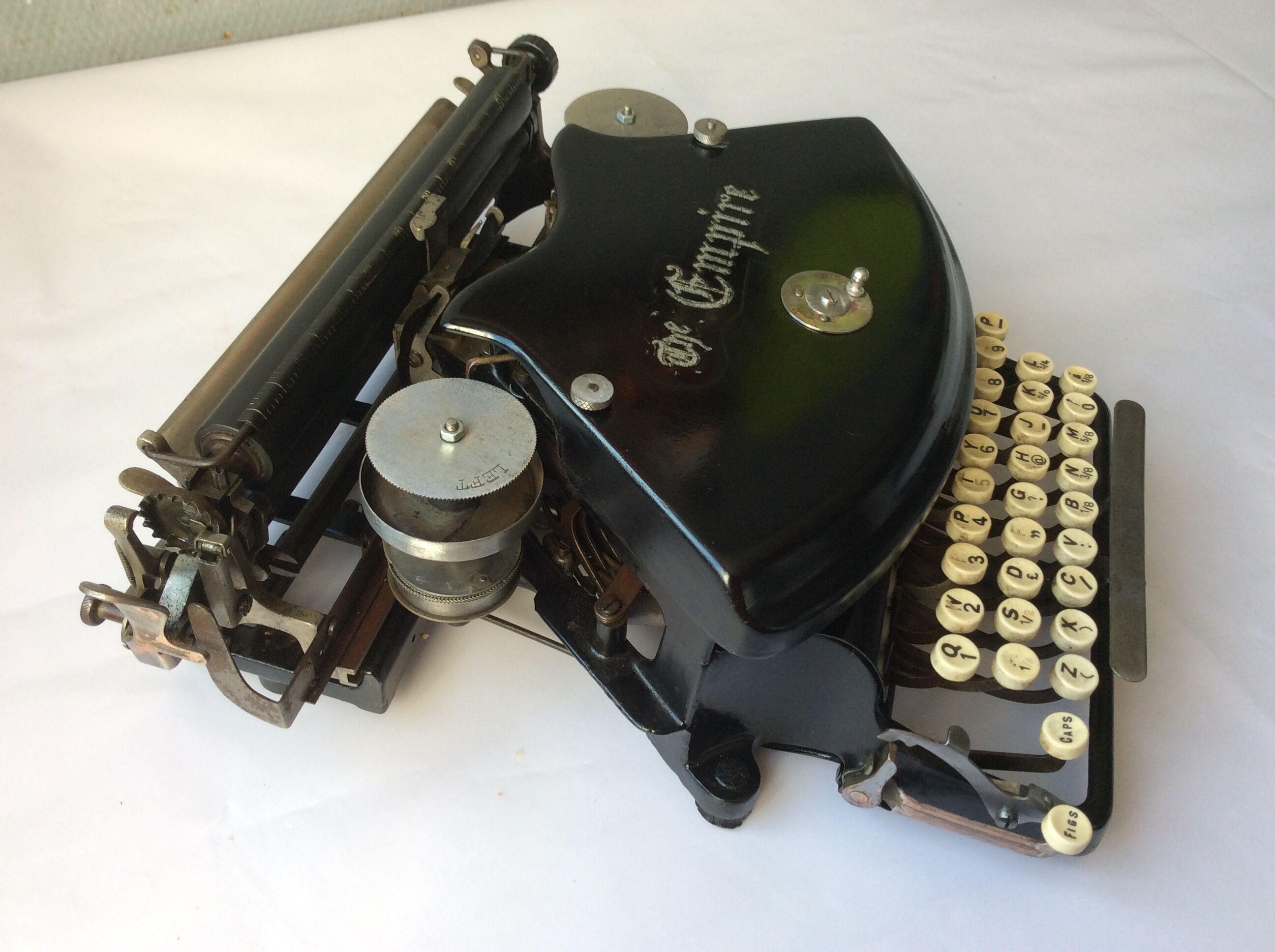 Old typewriter Empire 1892