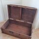 Grande malle en bois vintage
