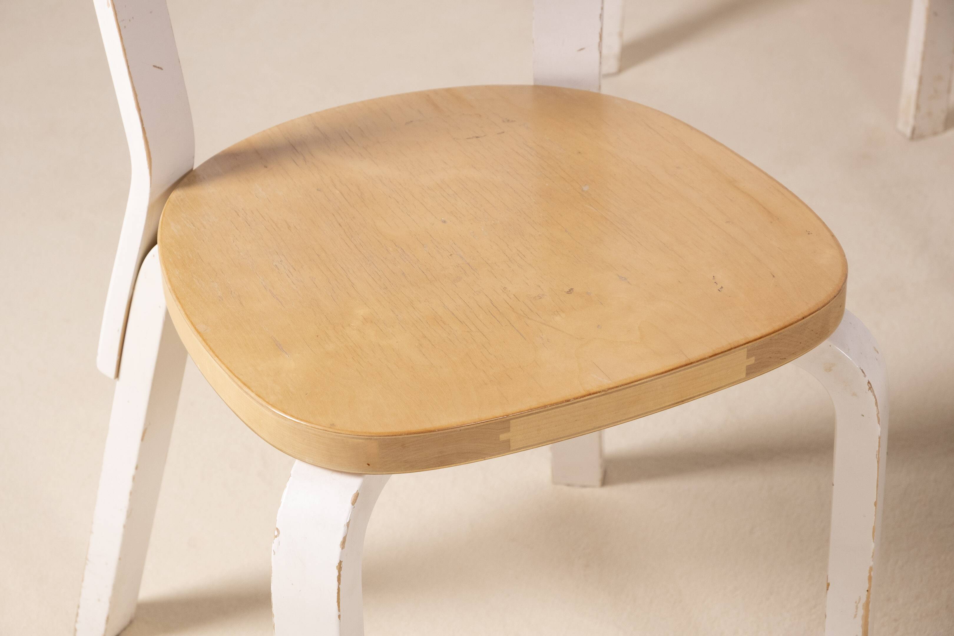 4x Alvar Aalto Model 69 by Artek, Finland