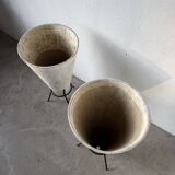 Willy Guhl planter cones x2