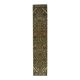 1970s Vintage Turkish Oushak Handmade Wool Runner 58x282