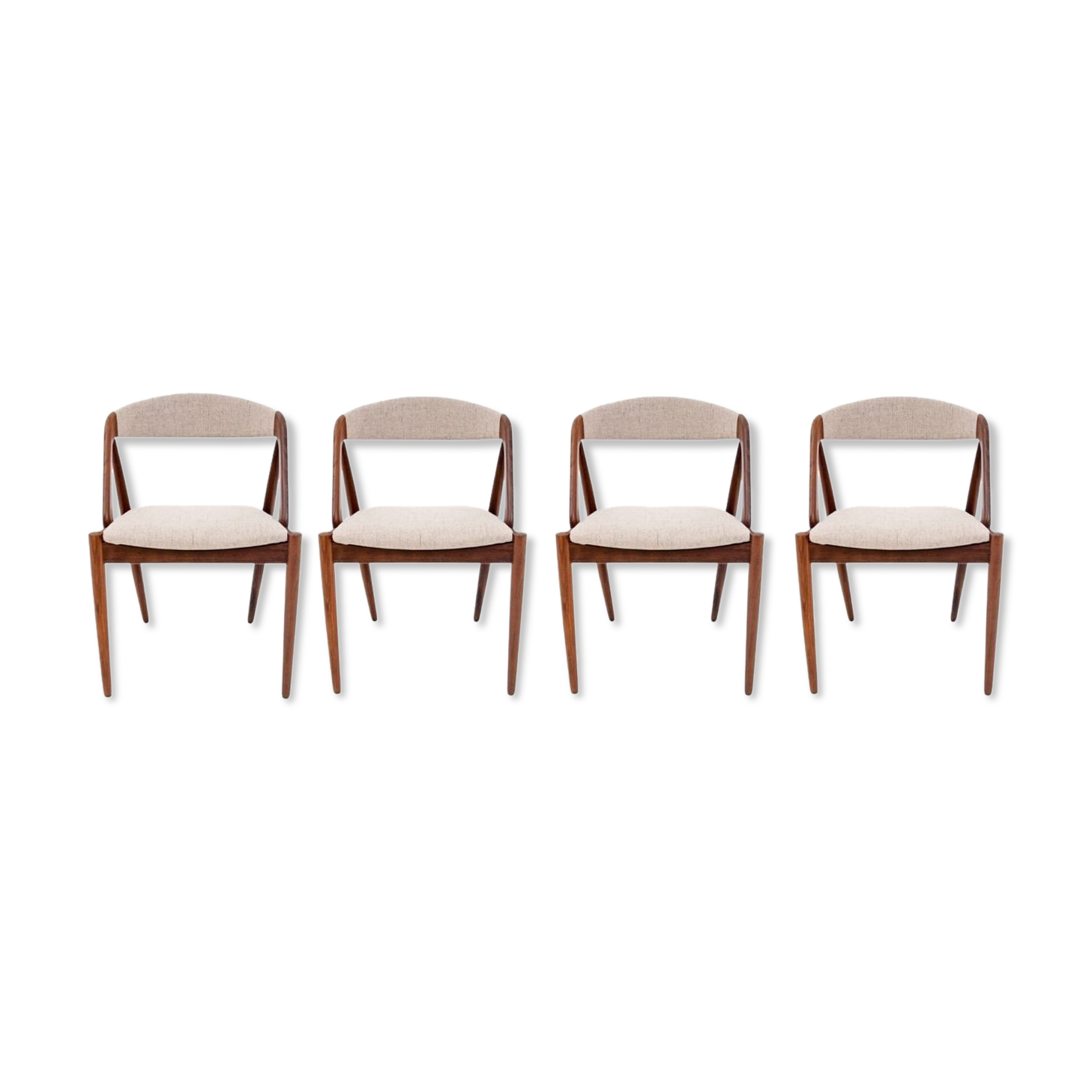 Model 31 dining chairs by Kai Kristiansen, Denmark, 1960s