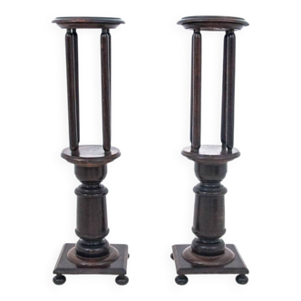 A set of flowerbeds, Western Europe, around 1930.