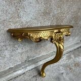 Fully restored vintage wall shelf