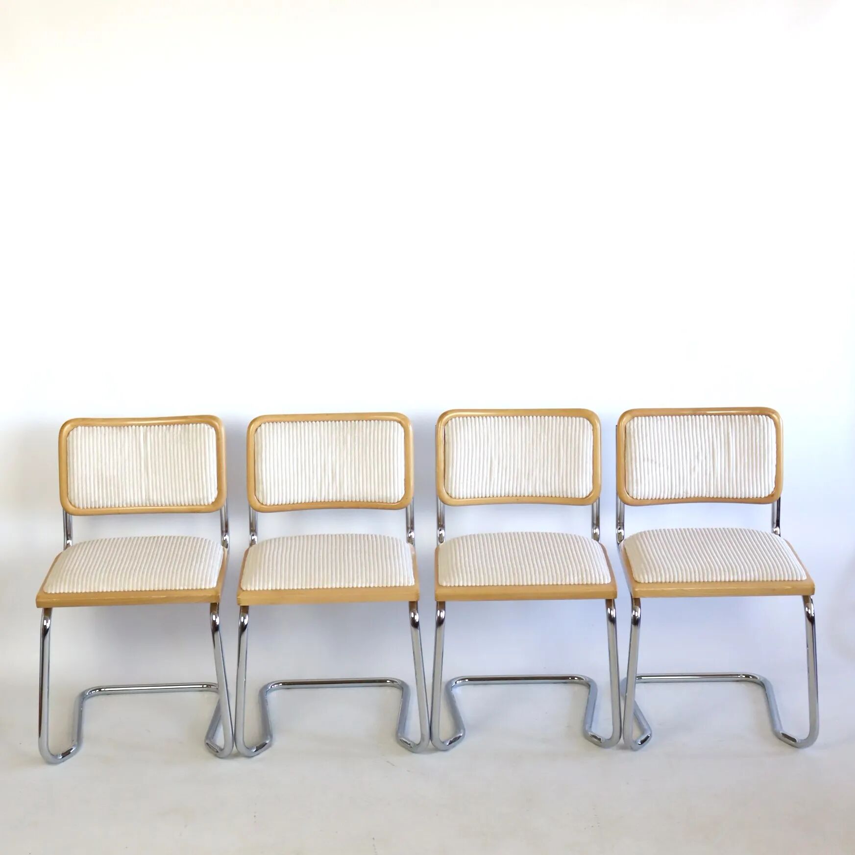 Set of four B32 chairs