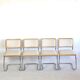 Set of four B32 chairs