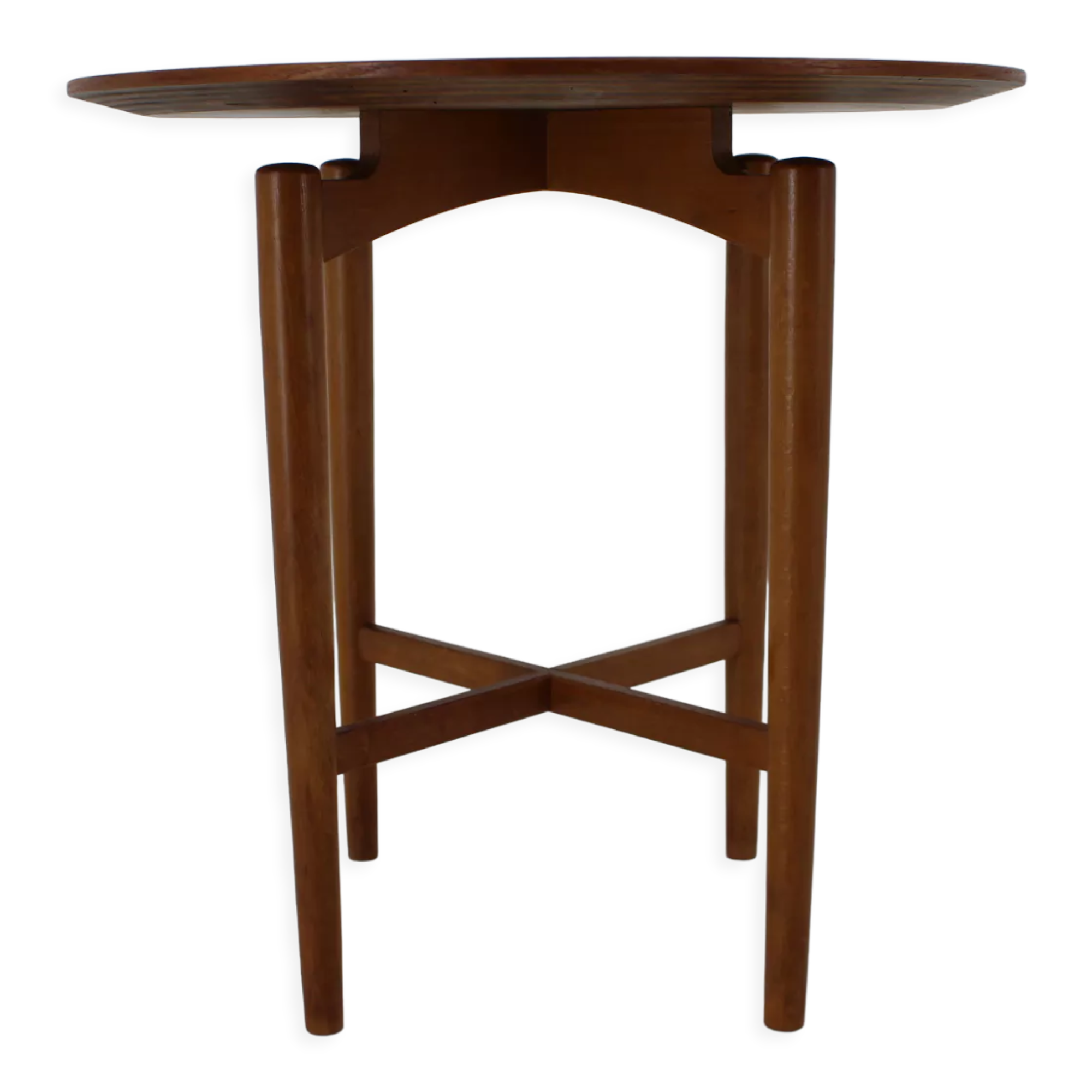 1960s Teak Round Coffee Table, Denmark