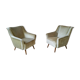 Pair of Danish Club Armchairs 50's 60