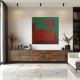 Peinture abstraite sur toile 80x80cm par Bodasca