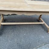 Farmhouse table natural raw oak 50s