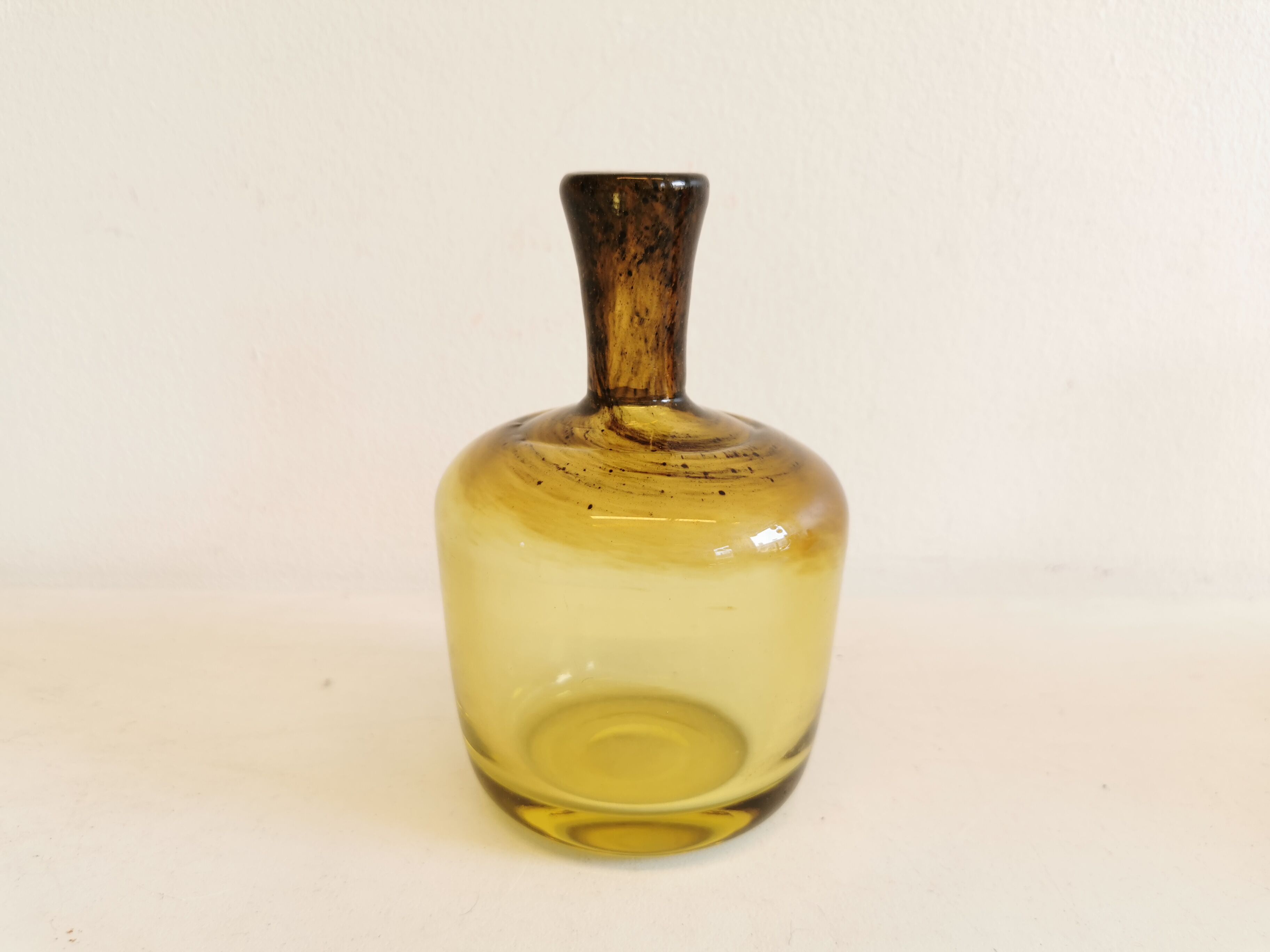 Vase designed by Gunner Ander, for Lindshammer glassworks, Sweden 1960